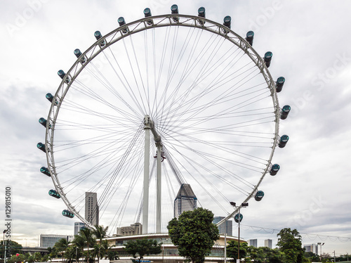 Photography Singapore Flyer Ferris Wheel in Singapore