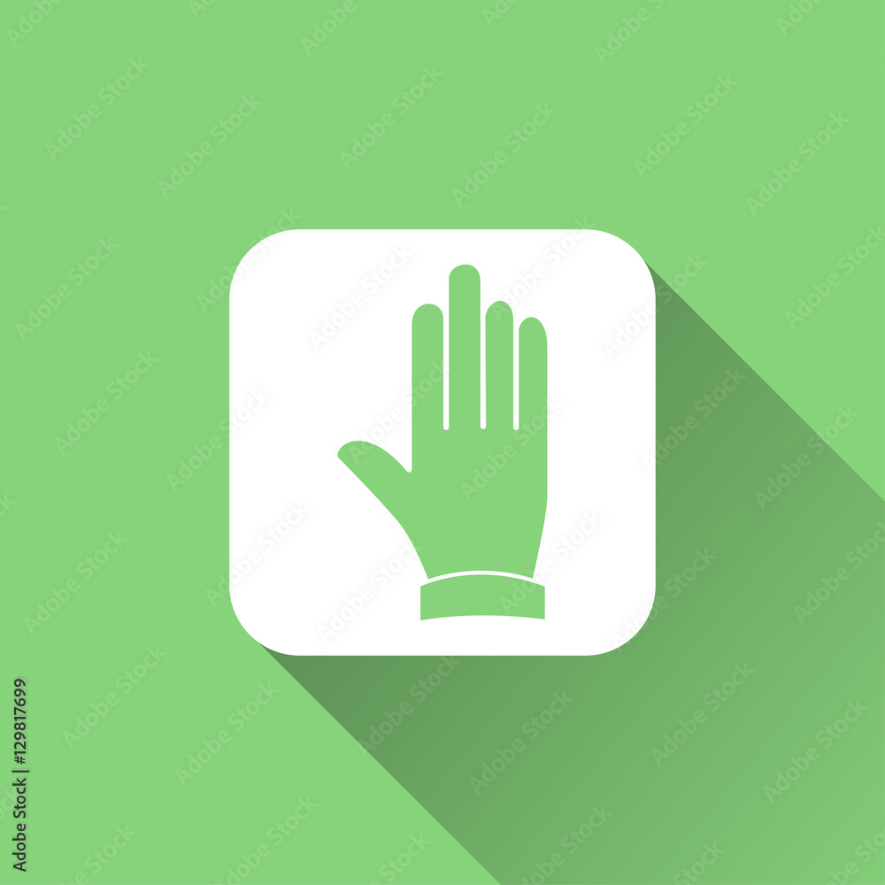 glove sign. icon design glove sign. icon design