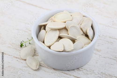 Obraz na płótnie Pumpkin seeds w salonie