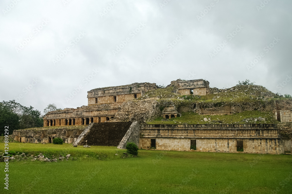 Ruins of the ancient Mayan city of Kabah, Mexico