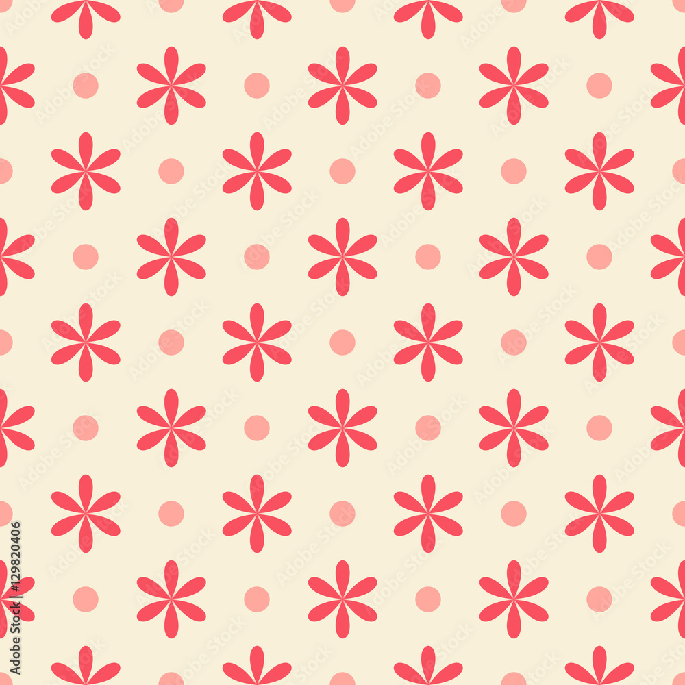 Set of Cute retro abstract seamless pattern.Perfect for decoration postcards, brochures, textiles or paper packaging.Ideal Save The Date, baby shower, valentines day, birthday cards, invitations