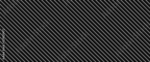 Black carbon fiber material texture background, digital illustration art work. photo