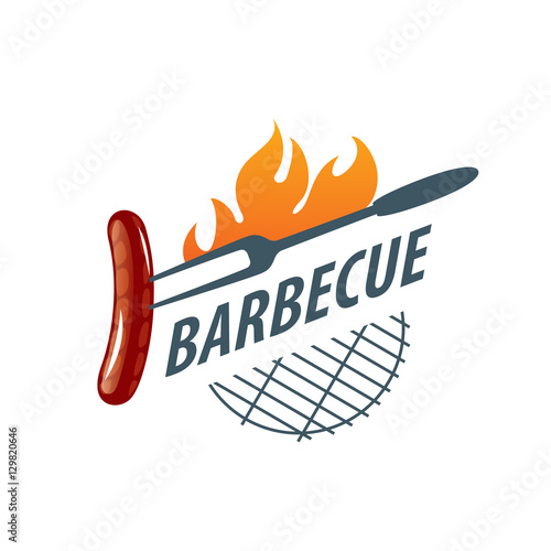 vector logo barbecue