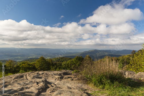 View from the Skyline Drive in Virginia