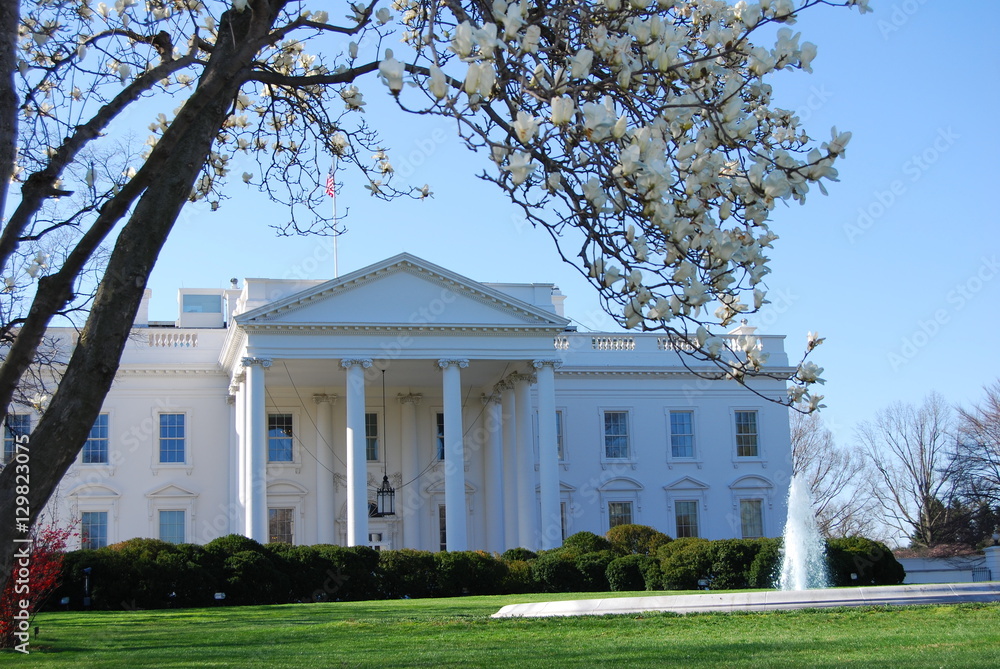 White House, Washington, DC - home of President of the United States of America