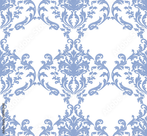 Vintage baroque ornament. Retro pattern antique style. Luxury old fashioned d...