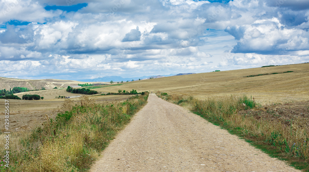 Picturesque landscape of Spain Picturesque landscape of Spain