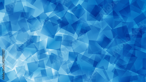 Blue abstract background of squares