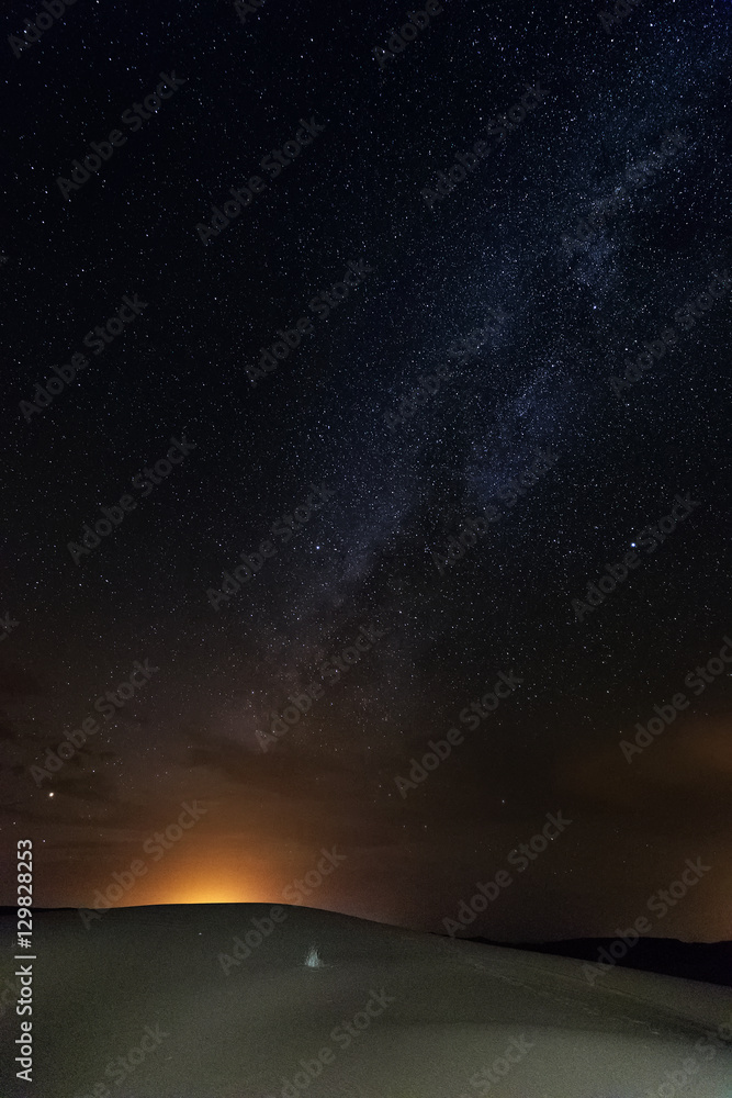 Merzouga, Marokko, Erg Chebbi, Sahara, Wueste, Milchstrasse Merzouga, Marokko, Erg Chebbi, Sahara, Wueste, Milchstrasse