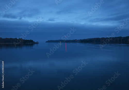 Sweden, Stockholm Archipelago, Sodermanland, Djuro, View of Baltic Sea photo