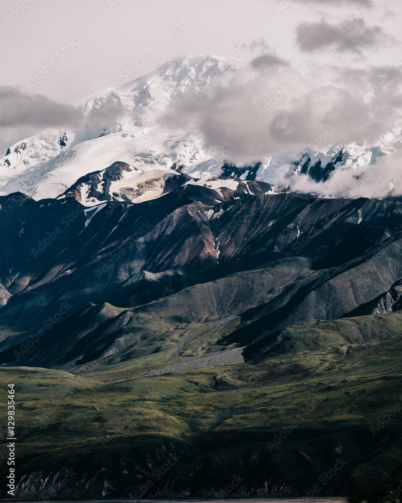 Obraz premium glacial mountain view