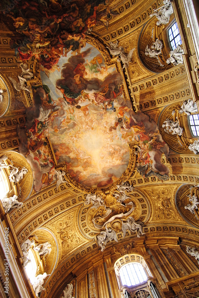 Obraz premium Soffitto cattedrale