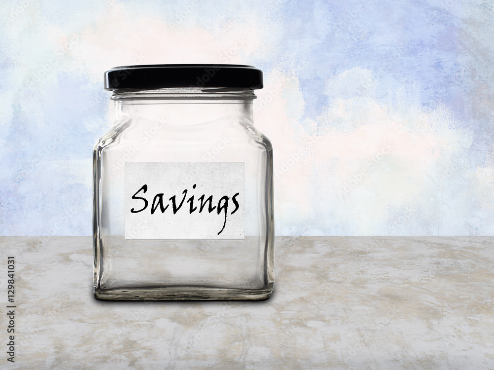 No savings, poverty concept. Empty money jar, pot. No savings, poverty concept. Empty money jar, pot.