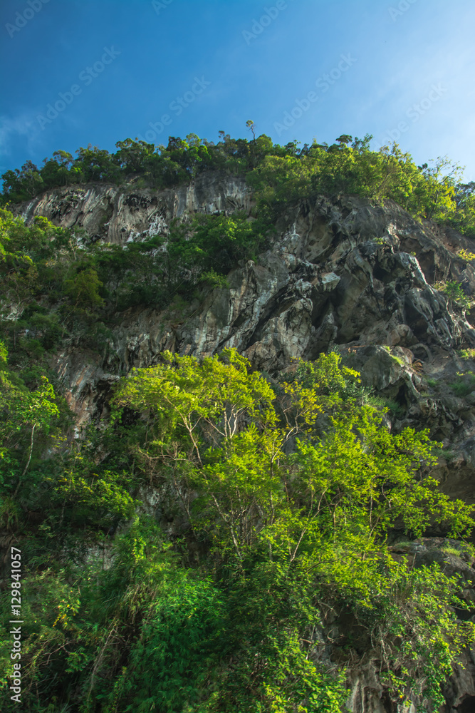 landscape of   mountain  , Krabi ,Thailand