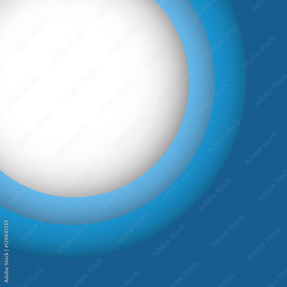 Abstract blue background with copy space