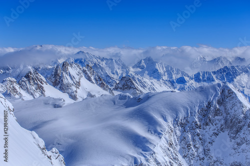 Alps in winter