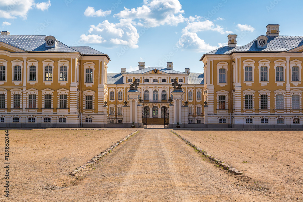 Fototapeta premium Rundale Palace in Latvia