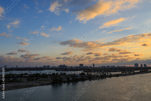 Miami from miami port.