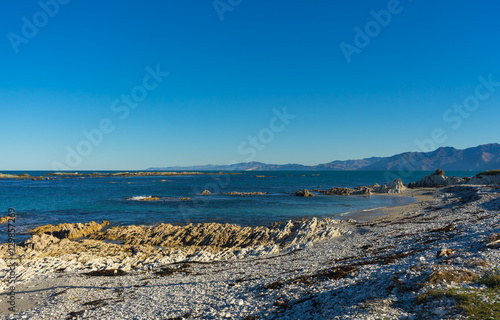 Stone beach in Kaikora photo