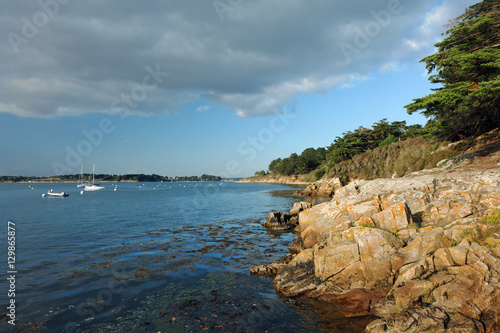 Île aux moines dans le golfe du Morbihan