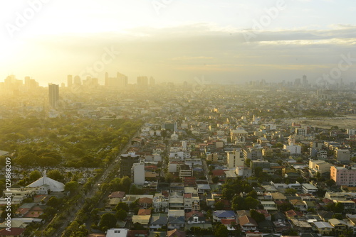 View of Makati, Metromanila, Manila, Philippines  photo