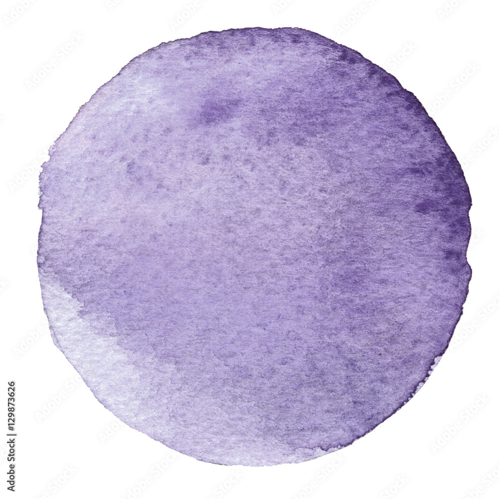 Gray watercolor circle. Stain with paper texture. Design element isolated on white background. Hand drawn abstract template Gray watercolor circle. Stain with paper texture. Design element isolated on white background. Hand drawn abstract template