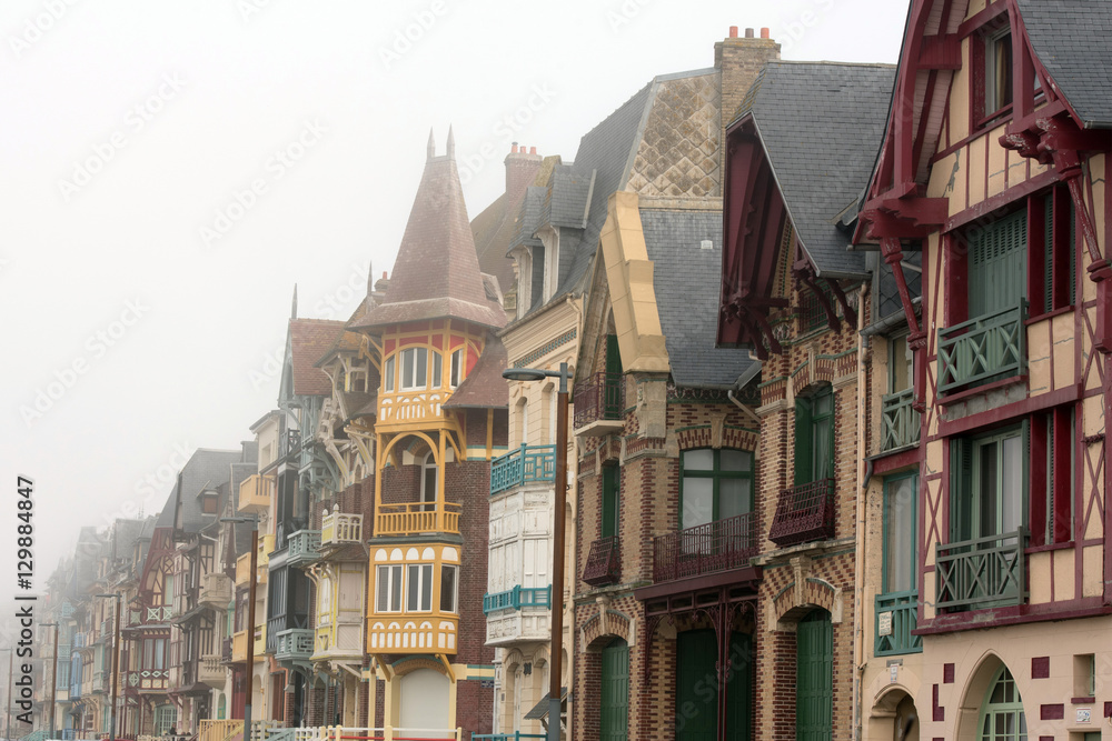 The houses of Mers les Bains