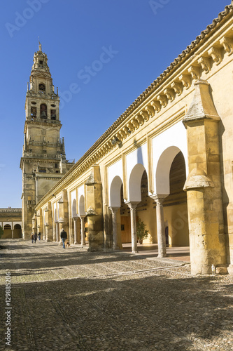 Bell Tower of the Mezquita Cathedral, Cordoba, Spain