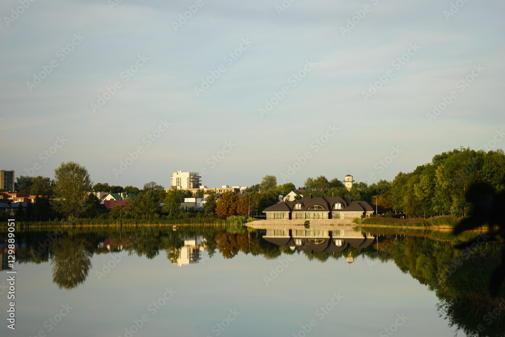 Lake in a Park of Druskininkai, Lithuania