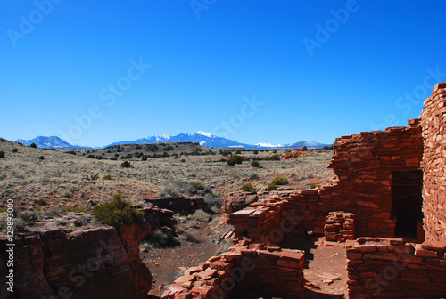 Fotografi Wupatki National Monument near San Francisco Peaks, Flagstaff, Arizona