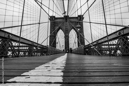 Fototapeta Naklejka Na Ścianę i Meble -  ponte di brooklyn