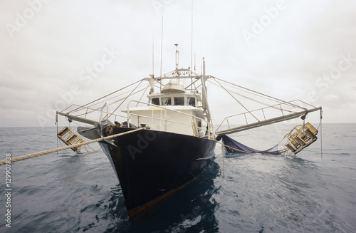 Prawn fishing trawler Gulf of Carpentaria Australia photo