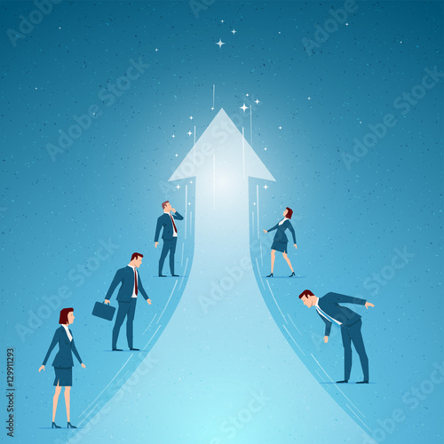 Business concept vector illustration