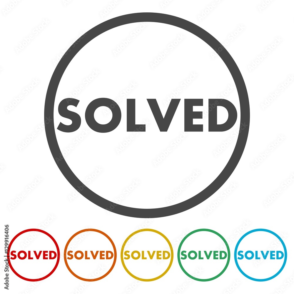 Solved icon Solved icon