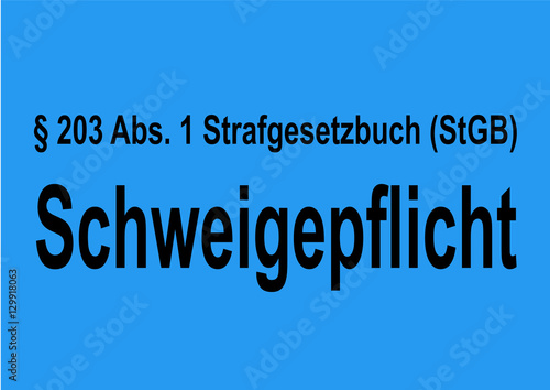 Schweigepflicht