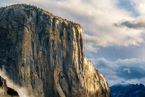 El Capitan rock in Yosemite National Park