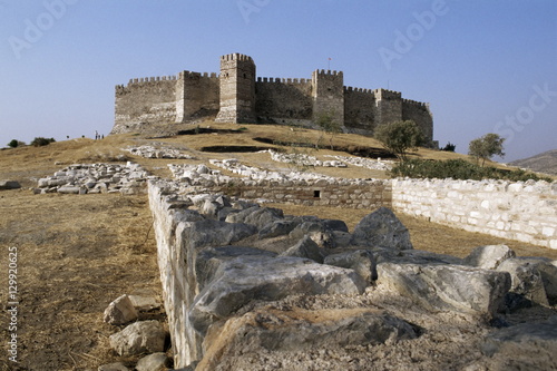 Byzantine castle, Selcuk Castle, Anatolia, Turkey photo