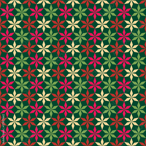 Seamless Christmas Wrapping Paper Pattern