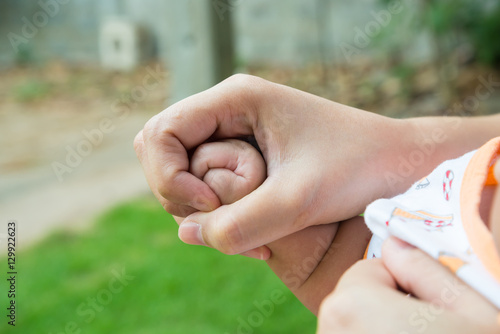 baby's fingers, hand
