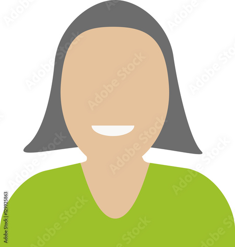 People Icon weiblich