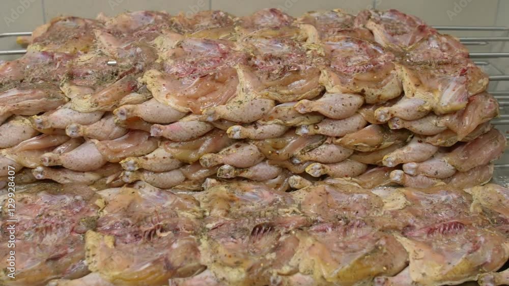 Raw chicken ready for cooking Raw chicken ready for cooking