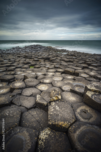 GIant's Causeway, Northern Ireland, vertical composition photo