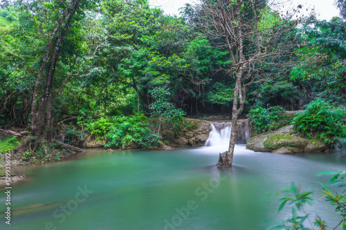 Graenggravia Waterfall, Sangkhlaburi District, Kanchanaburi Prov