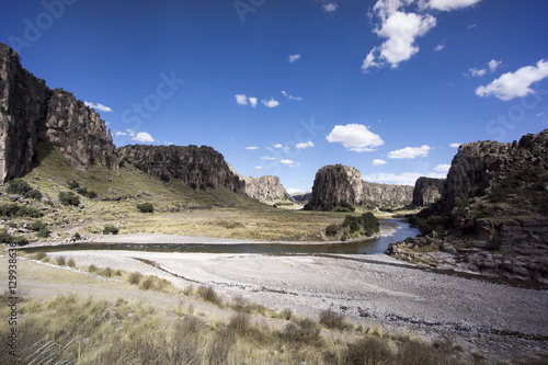 Quatro Canyones and the Apurimac River, in the Andes, Peru photo