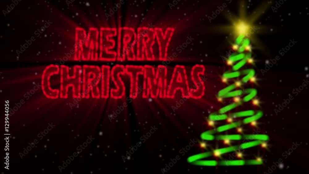 Loop features a glowing neon sign like greeting, Loop features a glowing neon sign like greeting,