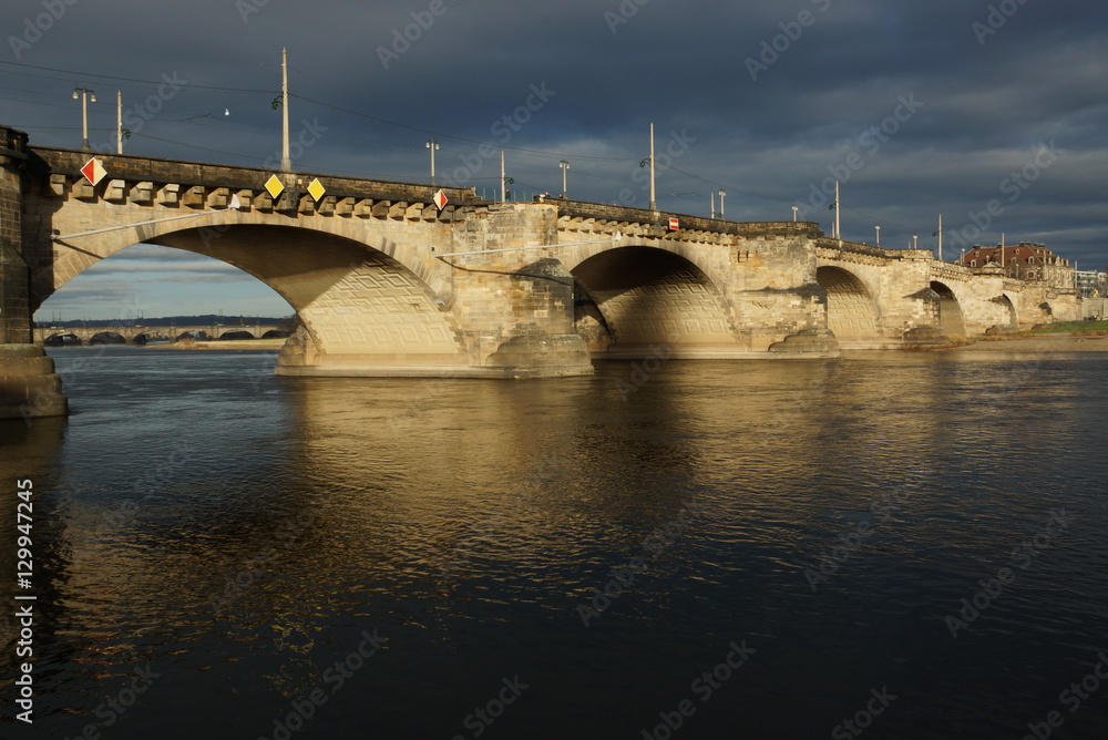 Elbbbrücke in Dresden