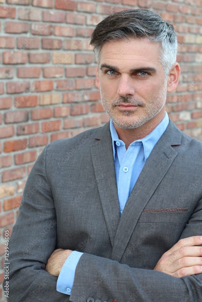 Successful and powerful good looking businessman Successful and powerful good looking businessman