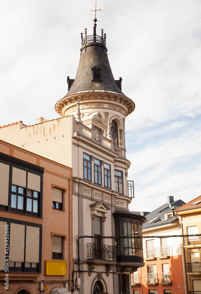 Fototapeta premium Belltower of a Church, Astorga