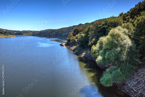 Minho River in Portomarin