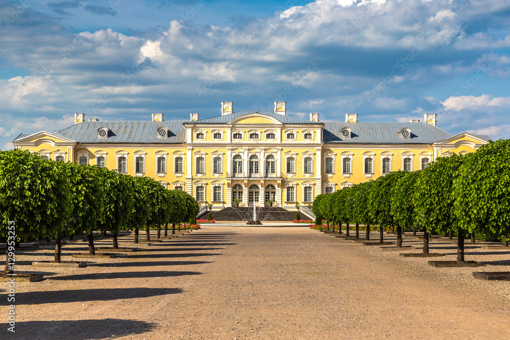 Rundale Palace in Latvia